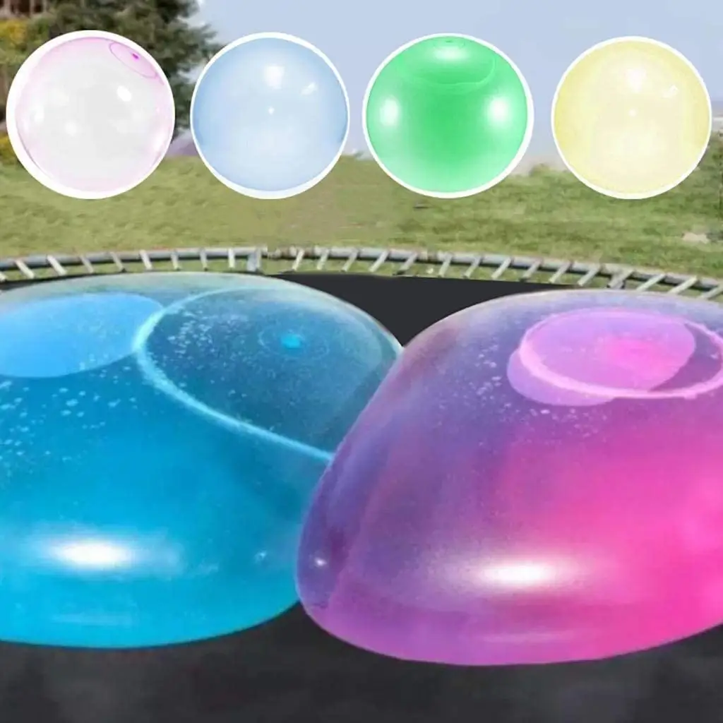 2023 Kids inflatable ball Balloon Indoor Outdoor Inflatable Ball Games Toys Soft Air Water Filled Bubble Ball