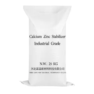 Pó estabilizador de cálcio e zinco Ca-Zn em PVC Composto de calor
