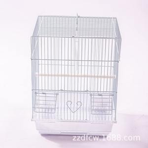 Jaula Metálica <span class=keywords><strong>para</strong></span> Pájaros con Bandeja Inferior Extraíble <span class=keywords><strong>para</strong></span> la Cría, Alimentación Manual y Alojamiento Diario <span class=keywords><strong>de</strong></span> Mynah, Cockatiel y Loros - Product Image 4