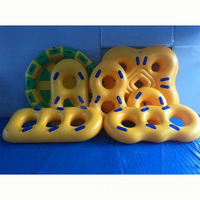 Lanjing Lazy River 0.75mm/1mm Équipement de loisirs aquatiques Flotteur de piscine extérieure Parc aquatique Tube flottant pour la natation