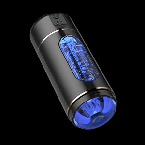 Men's Rechargeable Pleasure Cup Realistic Texture 10 Thrusting <b>Vibrator</b> Stroker Automatic Male Masturbator - Product Image 2