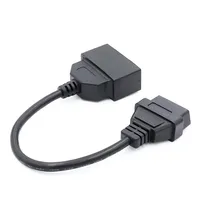 Linkyou Hochwertiges OBD2-Adapterkabel Kupferleiter 22-polig PVC 300mm 24V/12V Kfz-Diagnosewerkzeug