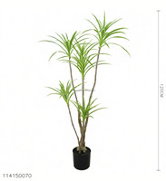 Bonsaï artificiel, faux arbre Dracaena, 1,8 m, matériau PE, respectueux de l'environnement, décoration pour la maison et le bureau