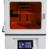 Printer 3D LCD Profesional 10 Inci Area Pencetakan Besar 30um Akurasi Dimensi Tinggi Digital untuk Laboratorium Gigi Printer 3D Gigi