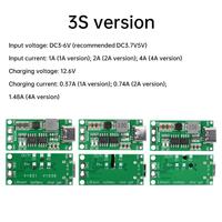 2S 3S 4S Lithium Battery Charging Board Boost Type Fast Charger Module DIY Lithium Battery Charger Type C Interface