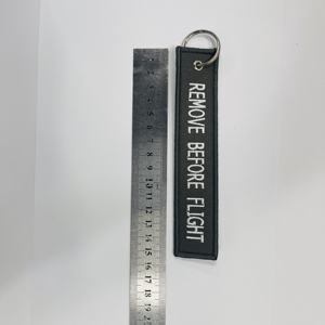 Toppa Ricamata Personalizzata Portachiavi 3D Prodotti Cinesi Portachiavi per Auto con Etichette Jet Tag Altri Portachiavi - Product Image 4