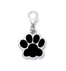 قلادة تعريف للحيوانات الأليفة على شكل مخلب لطيف مع نقش، مضادة للضياع، مع حلقة مفاتيح وقابلة للتخصيص بالاسم للكلاب والقطط - Product Image 5