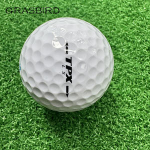 Balles de golf blanches à haute élasticité Grasbird Factory Direct, revêtement Surlyn double couche, balles de compétition - Product Image 4