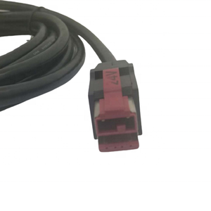 Hot Sale 24V M USB Power Din 3P Male 'Y' Cables Retail 4P Wiring Harness for Printers POS Systems 24V M USB B M 3P 4P - Product Image 4
