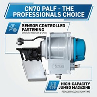 Pistolet à clous pneumatique industriel robuste TOUA CN70 PALF avec corps en aluminium pour la fabrication automatique de palettes