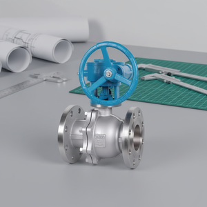 Vanne à boisseau sphérique à bride en acier inoxydable de qualité supérieure, fabriquée sur mesure, norme américaine 150LB 300LB - Product Image 3