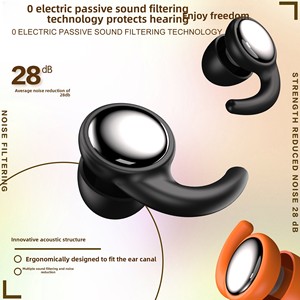Bouchons d'oreille professionnels en silicone de qualité médicale à conception en boucle haute fidélité pour événements de concerts en direct avec conception en boucle CE - Product Image 5