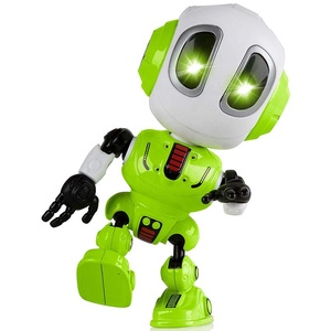 <span class=keywords><strong>Robot</strong></span> <span class=keywords><strong>Interattivo</strong></span> MY66-Q1202 con Caricatore Vocale per Bambini e Bambine, Parlante e con Corpo in Lega, Mini <span class=keywords><strong>Robot</strong></span> Diecast con Occhi LED Luminosi - Product Image 2