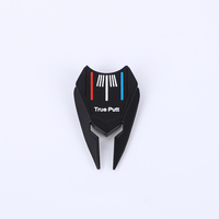 Ouvre-bouteille en laiton personnalisé de luxe, outil de réparation de divot de golf en métal haut de gamme avec logo personnalisé gravé au laser