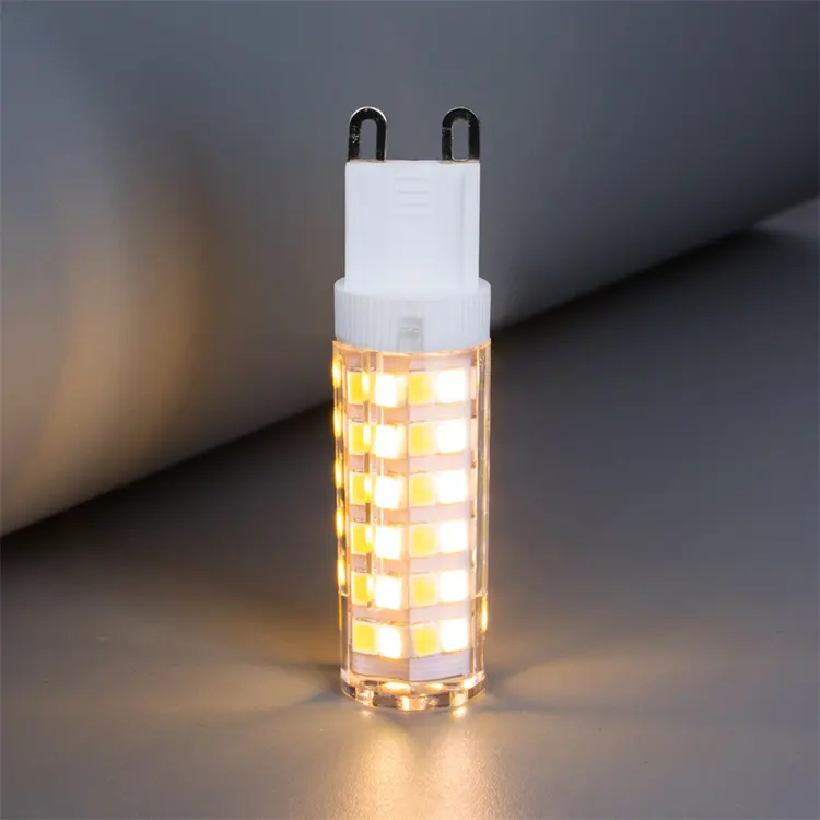 AC220V G4 G9 LED Ampoule de maïs 3w 5w 7w Source G4 G9 Silicone Modèles Ampoules Pas de scintillement Perles de lumière en céramique pour lustre
