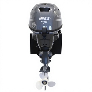 Oferta Destacada, Envío Inmediato, Nuevo Motor Fuera de Borda de 20hp, 4 Tiempos, Eje de 15 Pulgadas, 2021, 105 Horas de Uso - Product Image 1