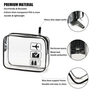 Best Sales Promotional OEM <b>Makeup</b> <b>Bags</b> Eco-friendly PVC Cosmetic <b>Bags</b>&cases Custom LOGO Printing Cosmetic <b>Bag</b> - Product Image 2