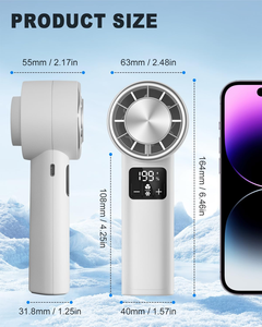 Wholesale Wearable Rechargeable <b>Usb</b> <b>Mini</b> Handheld Small <b>Fan</b> Air Cooling Portable <b>Mini</b> Handheld <b>Usb</b> Portable <b>Fan</b> - Product Image 2