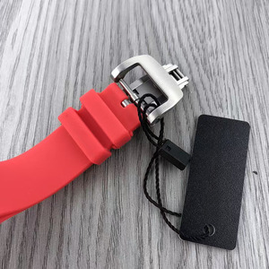 La dernière montre de mode pour femme, de luxe, de haute qualité, en céramique colorée, modèle 0701, à découpe géométrique, squelettée et étanche. - Product Image 5