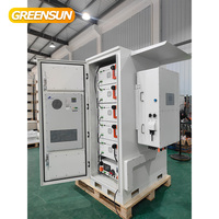 Armoire tout-en-un avec onduleur hybride triphasé 50 kW et batterie au lithium 57 kWh, 100 kWh, 200 kWh avec fonction parallèle