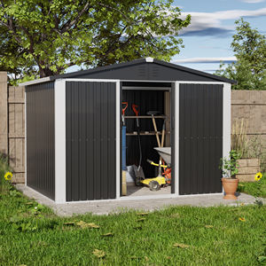 גמישות ועמידות חיצונית אחסון חיצוני ברזל סככת כלי פלדה - Product Image 6