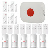 Système d'alarme médicale SOS sans fil 4G WiFi 1080P avec bouton de panique, interphone et surveillance mobile par SMS, garantie de 2 ans