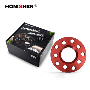 Adaptateurs de roue rouges AL6061-T6 convertir <span class=keywords><strong>5x112</strong></span> en <span class=keywords><strong>5x100</strong></span> CB66.6mm 5 entretoises de moyeu de roue pour Audi pour Benz pour Volkswagen - Product Image 3