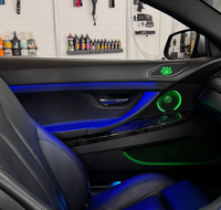 Kit d'éclairage d'ambiance OEM F06 pour BMW 640i Gran Coupé M6 650i 2012-2018, mise à niveau de l'éclairage LED intérieur de la voiture