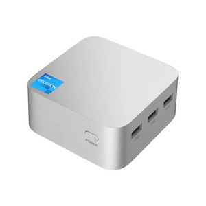 Mini PC T8Pro OEM ODM SKD Thin Client N5105 N5095 Wifi Hd-Mi Rj45 2 Lan Mini Ordinateur PC Jeu Mini Volant Corneta PC - Product Image 2