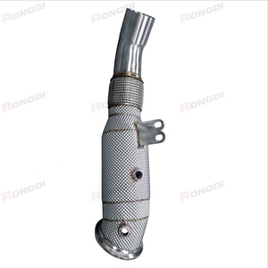 ท่อไอเสียสแตนเลสแบบ Performance พร้อมแผ่นกันความร้อนสำหรับ BMW 240i 340i 440i F30 F32 B58 3.0T (อัพเกรดเทอร์โบ) - Product Image 1