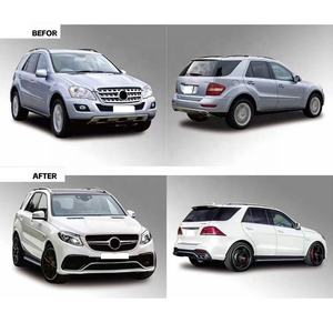 ML-Class W166 a <span class=keywords><strong>GLE</strong></span> W166 Kit de carrocería estilo <span class=keywords><strong>Maybach</strong></span> parachoques faros luces traseras capó Kits de carrocería para <span class=keywords><strong>mercedes</strong></span>-benz ML166 2012-2015 - Product Image 5