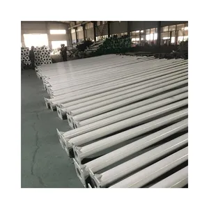 Factory direct sell decorative galvanized steel 8 meters street lighting pole for road and garden