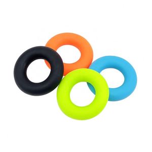 Custom Logo Silicone Hand Resistance <b>Ring</b> Grip Exerciser Strength Trainer for Fitness Giveaways - Product Image 6
