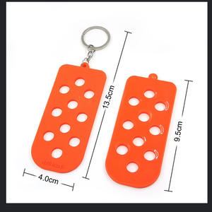 Porte-clés personnalisé avec pendentif étoile original, coloré et mignon avec trous pour accrocher. Porte-clés mignons pour enfants et adultes. - Product Image 6