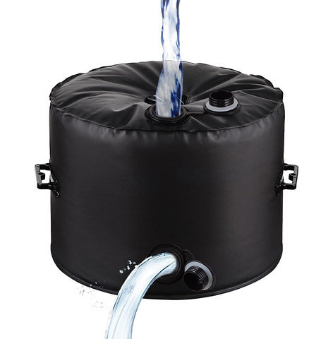 Custom PVC Waterproof Portable Umbrella Stand Cantilever Base Umbrella Base Water Weight Bags for Gazebo