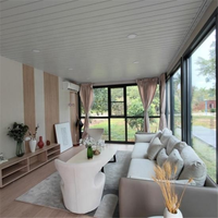Vente chaude Maison préfabriquée de 20 pieds Petite maison Prokat Bureau à domicile Conteneur pliable Cadre de maison Casas Appartement