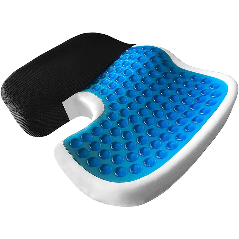 Car Office Chair Memory Foam Seat Cushion Gel-Enhanced Ergonomically Large Designed Pillow Chair Cushion