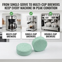 Tablettes détartrantes professionnelles en gros pour machines à café à capsules et dosettes – Nettoyant en profondeur