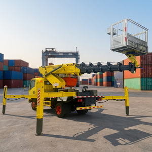 <span class=keywords><strong>Camion</strong></span> <span class=keywords><strong>de</strong></span> travail aérien HOWO 30m, véhicule d'entretien des feux <span class=keywords><strong>de</strong></span> circulation 10m, <span class=keywords><strong>camion</strong></span> <span class=keywords><strong>de</strong></span> nettoyage des murs <span class=keywords><strong>de</strong></span> bâtiments 15m - Product Image 1
