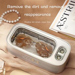 Máquina de Limpieza de Alta Frecuencia, Limpiador de Doble Compartimento con Vibración, Limpieza Completa de Joyas y Artículos del Hogar, Limpiador Ajustable Nuevo - Product Image 2