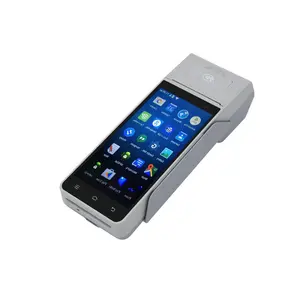 Yeni android 7.1 POS sistemi Z90 ödeme EDC makinesi ile yazıcı için banka ATM kart okuyucu