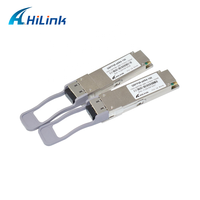 Transceiver Serat Optik Hilink QSFP28 100G 100KM 100GBASE-eZR4 1295-1310nm LC SMF