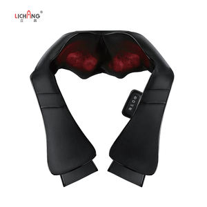 LICHANG <span class=keywords><strong>2025</strong></span> Masseur de cou Roller Relaxation Shiatsu Masseur chauffant pour le cou et le dos <span class=keywords><strong>Best</strong></span> Seller Produits de massage - Product Image 1