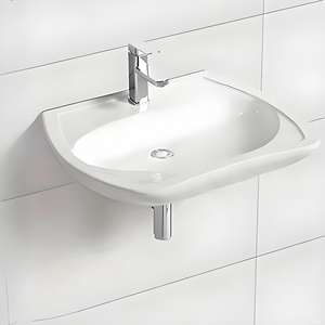Lavabo mural pour personnes handicapées Articles sanitaires de haute qualité Lavabo suspendu au mur Évier pour handicapés - Product Image 1
