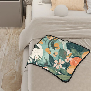 Custom image Luxury 250 GSM Reversible Flannel Throw <b>Blanket</b> 4:5 Ratio Super Soft Coral Fleece Comfortable Warm Outdoor <b>Camping</b> Decorative - Product Image 5