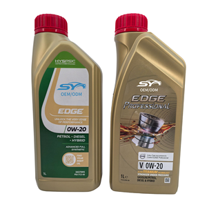 น้ำมันเครื่องสังเคราะห์สำหรับรถยนต์ <span class=keywords><strong>EDGE</strong></span> <span class=keywords><strong>Professional</strong></span> <span class=keywords><strong>0W</strong></span>-<span class=keywords><strong>20</strong></span> ราคาโรงงาน พร้อมเทคโนโลยีฟลูอิดไทเทเนียม สำหรับ <span class=keywords><strong>Castrol</strong></span> - Product Image 1
