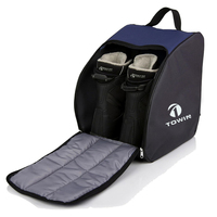 Sac à dos rembourré résistant à l'eau de grande capacité Sac à chaussures de ski Ensemble de sacs de snowboard