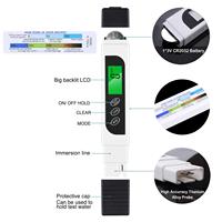 Offre Spéciale 3-en-1 testeur d'eau numérique Portable EC compteur de qualité de l'eau maison intelligente produit multi-paramètres TDS mètre