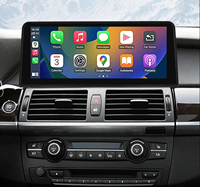 Écran tactile multimédia pour voiture de 12,8 pouces 2400X900, système Linux pour BMW X5 E70 X6 E71 CCC CIC, CarPlay sans fil, Android Auto, autoradio