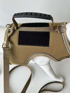 La correa de arnés de gato de malla de aire personalizada más Popular-Material de poliéster con patrón de cuadros suave y cómodo para paseos diarios - Product Image 4